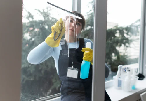 Nettoyage de vitres intérieures et extérieures à Nages